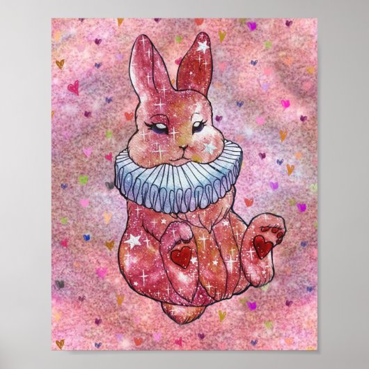 Poster Lapin nommé Coccinelle (Devant)