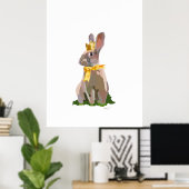 Poster Lapin royal  (Bureau à domicile)