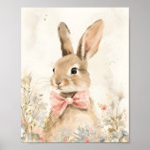 Poster Lapin & Ruban 🎀 (Devant)
