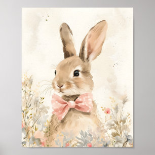 Poster Lapin & Ruban 🎀