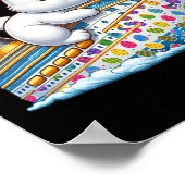 Poster Lapin Sur Bateau De Croisière Oeufs De Pâques Cost (Coin)