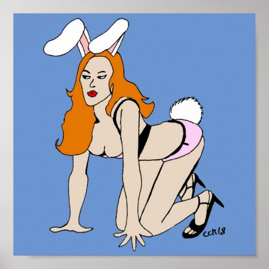 Poster lapine (Devant)