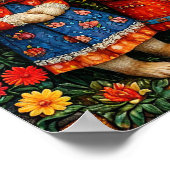 Poster Lapins de dessin animé (Coin)