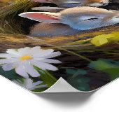 Poster Lapins endormis 1 (Coin)