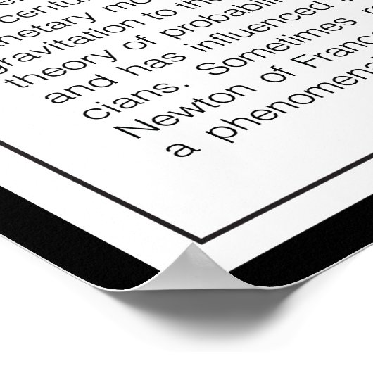 Poster Laplace (Coin)