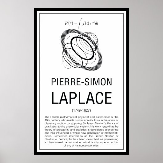 Poster Laplace (Devant)