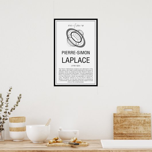 Poster Laplace (Cuisine)