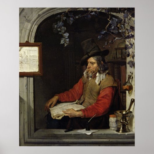 Poster L'Apothécaire ou, le chimiste (Devant)