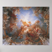 Poster L'Apothéose d'Hercule - Lemoyne - Versailles (Devant)