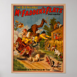 Poster L'appartement de l'ancien fiable McFadden Tout nou