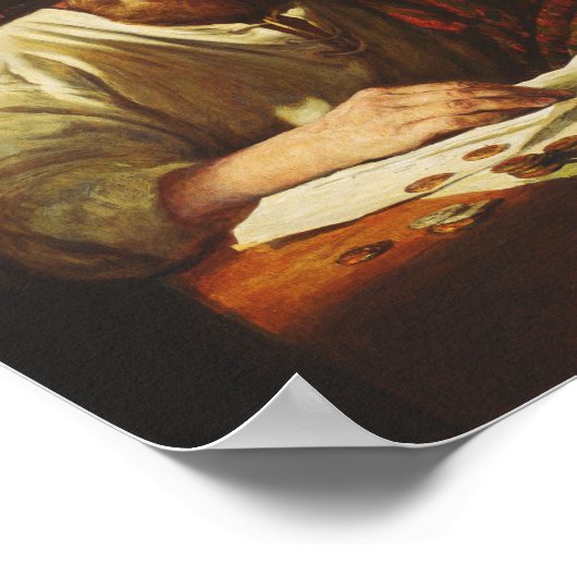 Poster L'appel de l'apôtre Matthieu (Coin)