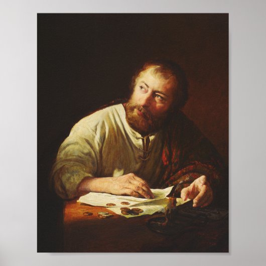 Poster L'appel de l'apôtre Matthieu (Devant)