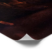 Poster L'appel de saint Matthieu par Caravaggio (1600) (Coin)