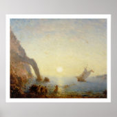 Poster L'appel des sirènes (huile sur toile) (Devant)