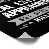 Poster L'Apprenti Immobilier Le Tuer Drôle (Coin)