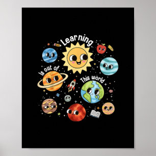Poster L'Apprentissage Est Sorti De Ce Monde Enseignant R