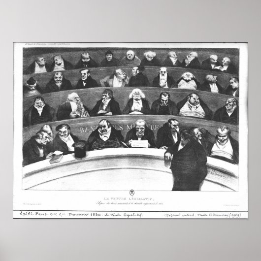 Poster L'approche de l'Assemblée législative (Devant)