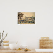 Poster L'approche de l'empereur de Chine (Cuisine)