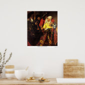 Poster L'approvisionnement par Johannes Vermeer (Cuisine)