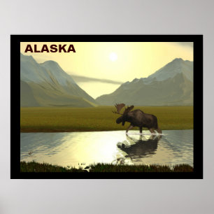 Poster L'après-midi Moose