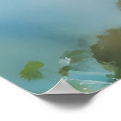 Poster L'aquarelle de Brisbane (Coin)