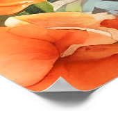 Poster L'aquarelle de Rio de Janeiro (Coin)