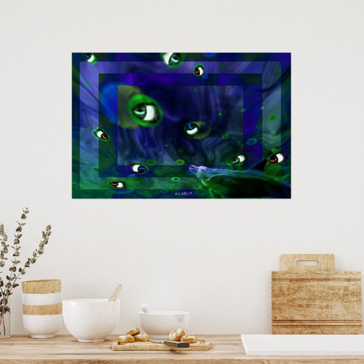 Poster L'Aquarium (Cuisine)