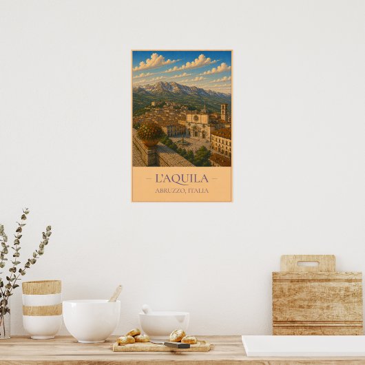 Poster L'Aquila (Cuisine)