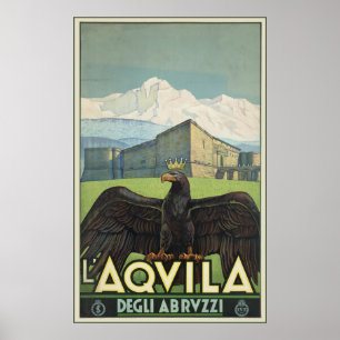 Poster L'Aquila Degli Abruzzi