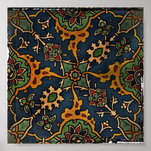 Poster L'arabe de l'Art de Nouveau d'art