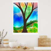 Poster L'arbre (Cuisine)