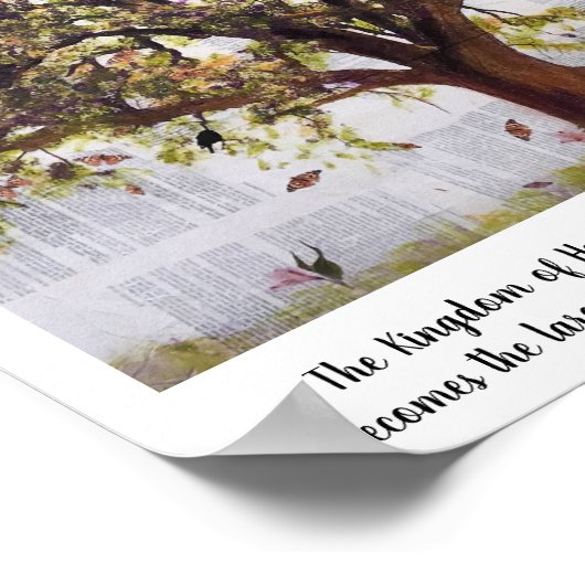 Poster L'Arbre à moutarde (Coin)