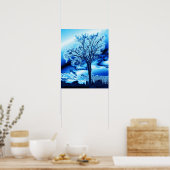 Poster L'arbre dans la glace (Cuisine)