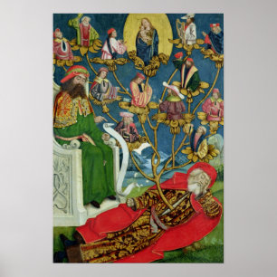 Poster L'arbre de Jesse, de l'autel du Dôme, 1499