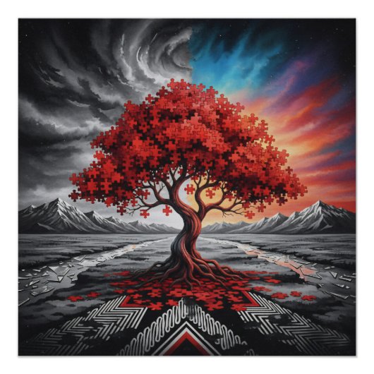 Poster L'Arbre de la Conscience (Devant)