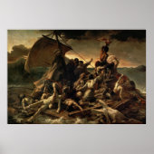 Poster L'arbre de la Méduse - Théodore Géricault (Devant)