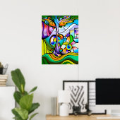 Poster L'arbre de l'ange (Bureau à domicile)
