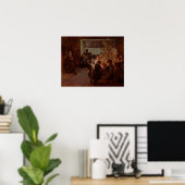 Poster L'arbre de Noël, 1911 (Bureau à domicile)