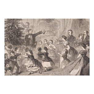 Poster L'arbre de Noël Winslow Homer