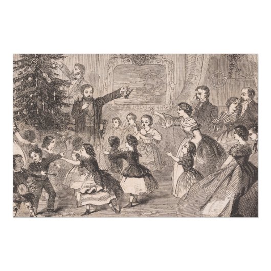 Poster L'arbre de Noël | Winslow Homer (Devant)