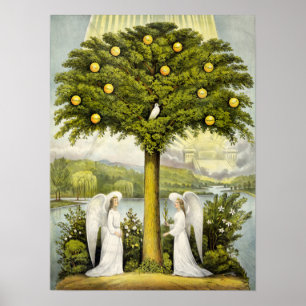 Poster L'arbre de vie - 1892
