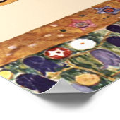 Poster L'arbre de vie Abstrait Gustav klimt (Coin)