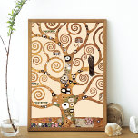 Poster L'arbre de vie Abstrait Gustav klimt<br><div class="desc">Un dessin d'art avec la peinture Symbolique de Gustav Klimt (1862-1918),  L'arbre de vie (C.1909). Abstrait d'un arbre aux branches tourbées. L'une des trois oeuvres d'art de la Frieze Stoclet commandée pour le Palais Stoclet à Bruxelles,  Belgique.</div>
