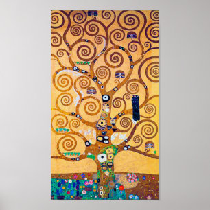 Poster L'arbre de vie (détail), Klimt