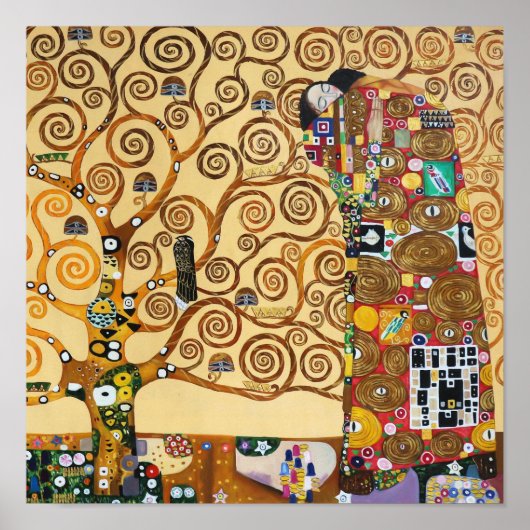 Poster L'Arbre de Vie | Gustav Klimt | (Devant)