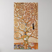 Poster L'arbre de vie idéal de Gustav Klimt (Devant)