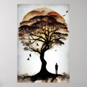 Poster L'Arbre des Secrets Silencieux (Devant)