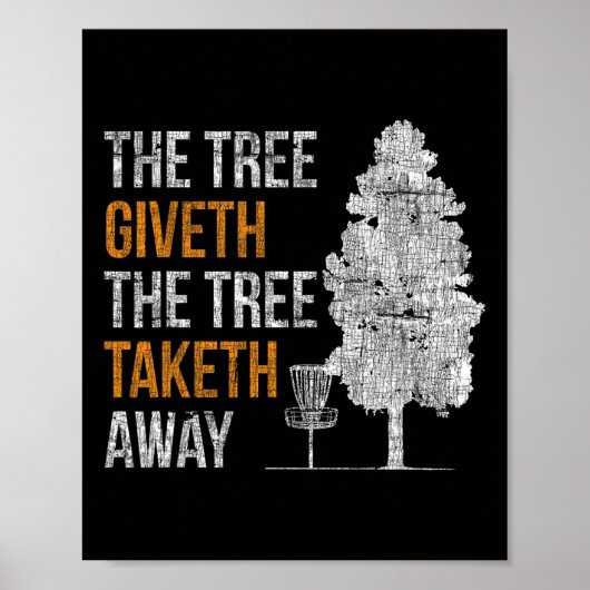Poster L'arbre donne (Devant)