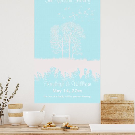 Poster L'arbre généalogique (Cuisine)