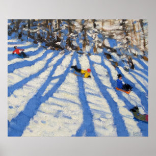 Poster L'arbre ombrage Morzine